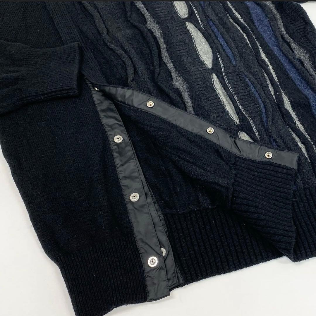 Tamme SLIT 3D KNIT ドッキング ニット 切り替え sacai