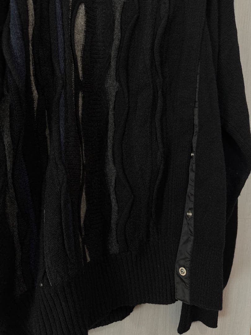 Tamme SLIT 3D KNIT ドッキング ニット 切り替え sacai