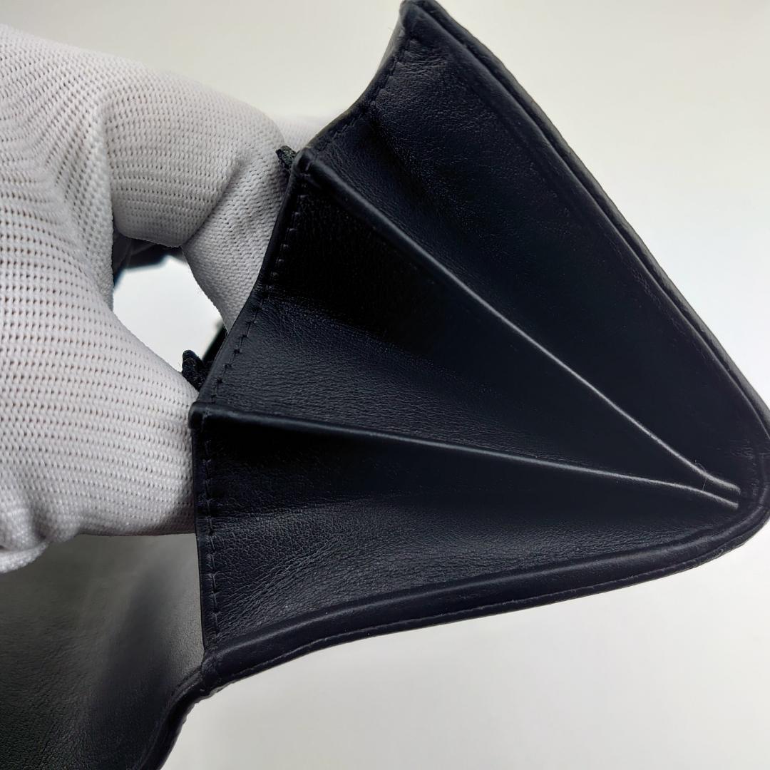 【XYz様用】シャネル　キャビアスキン　フラップ長財布　デカココ　2184