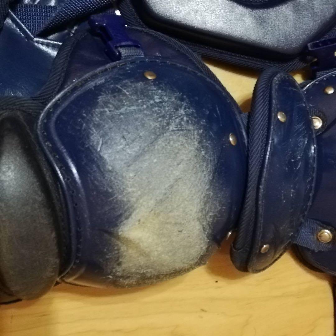 ZETT硬式用 キャッチャー防具セット ネイビー