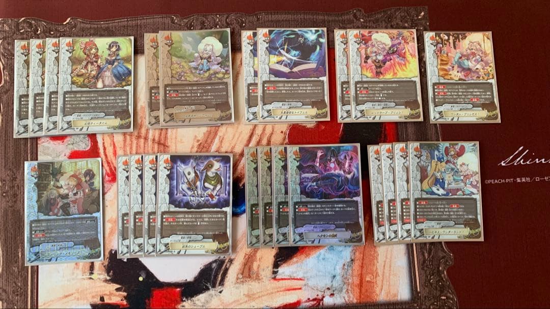 バディファイト 童話デッキ スリーブ デッキケース ロストワールド無し