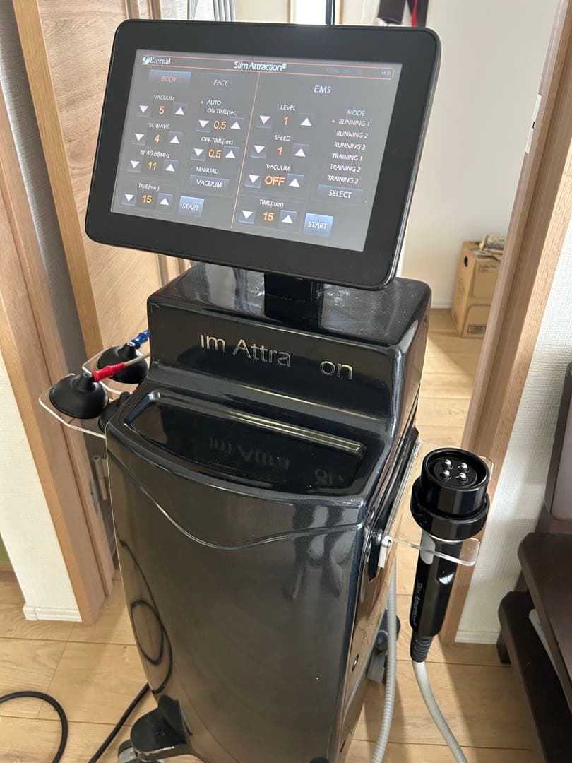 ①痩せる！　希少　スリムアトラクション　40.68MHz業務用　サーモシェイプ