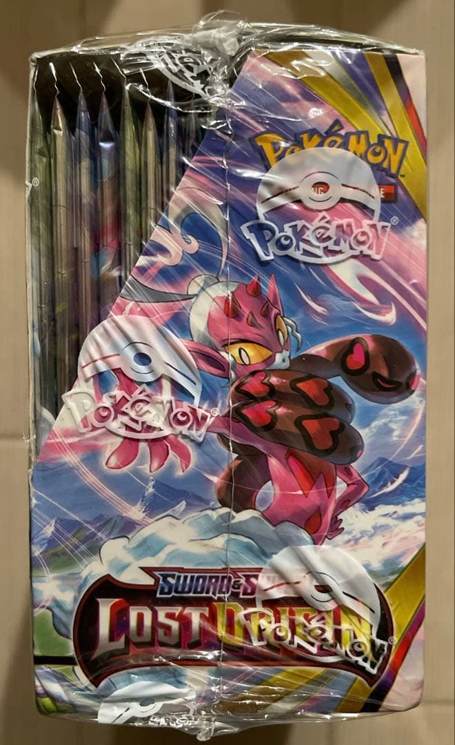 ポケモンカード　英語　Lost originブースターボックス　シュリンク付き