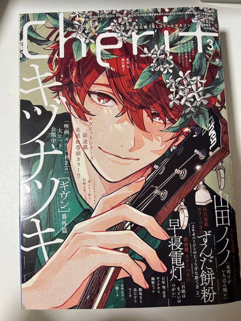 シェリープラス三月号　ギヴン　佐藤真冬　4点まとめ売り