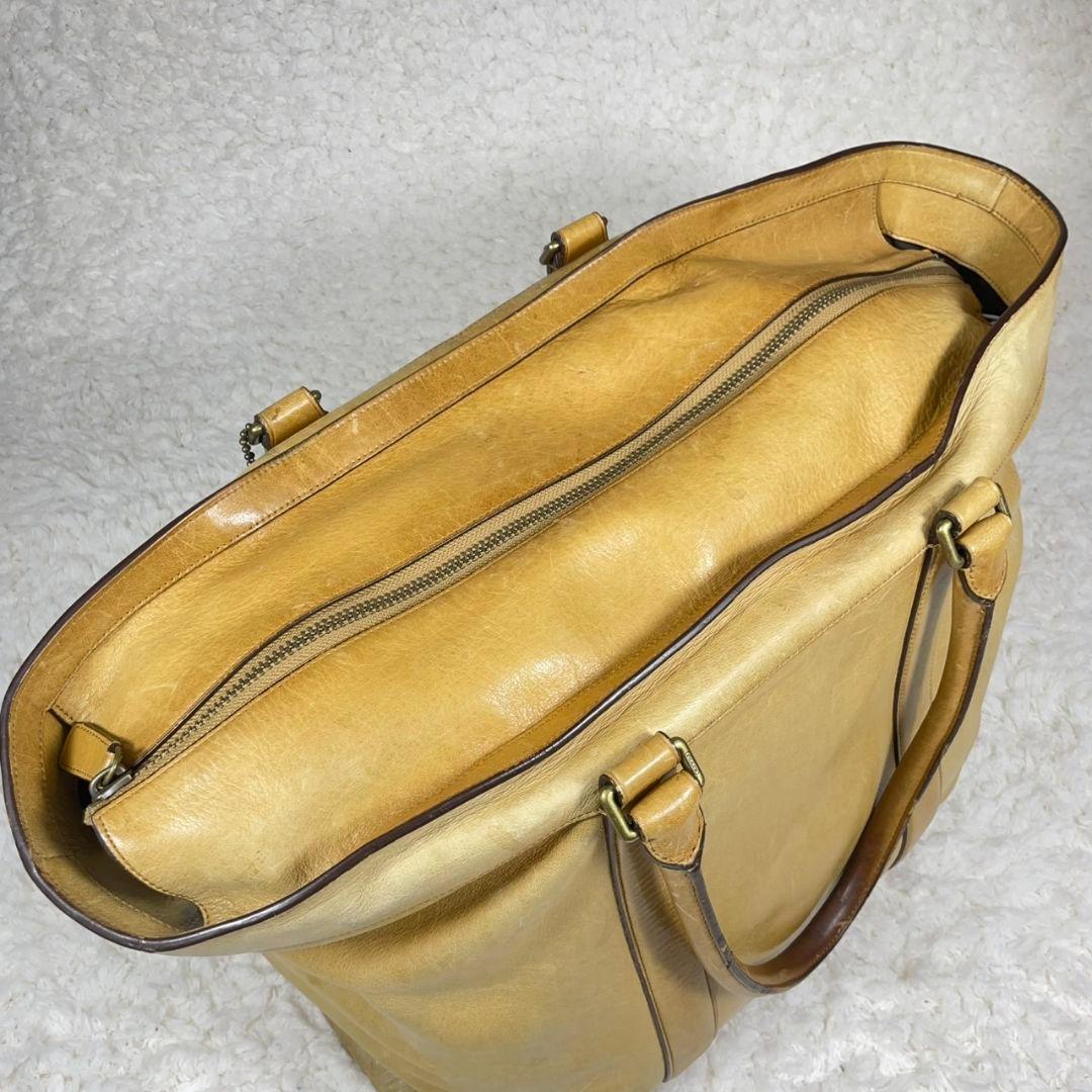 コーチ　coach レザー トートバッグ ブリーカー ウィークエンド 70487