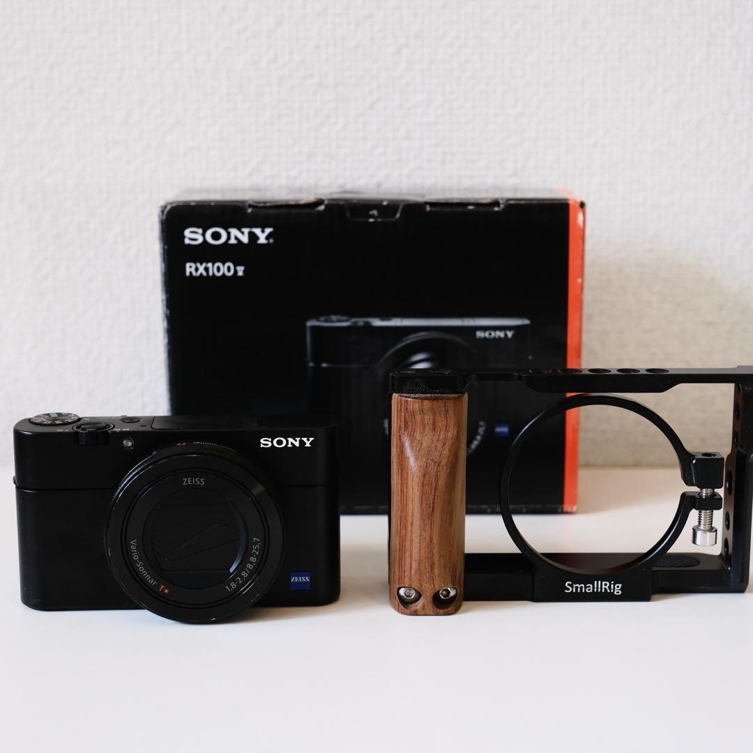 SONY RX100m5a smallrig付き