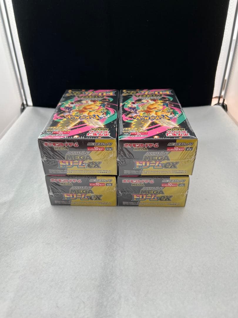 ポケカ MEGAドリームex 4BOX シュリンク付