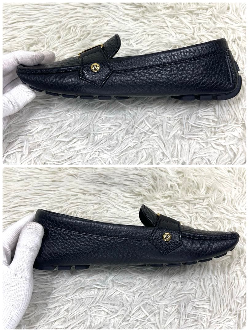 極美品‼️ ルイ ヴィトン　ローファー　モンテカルロ　モカシン　ロゴ金具　ＬＶ