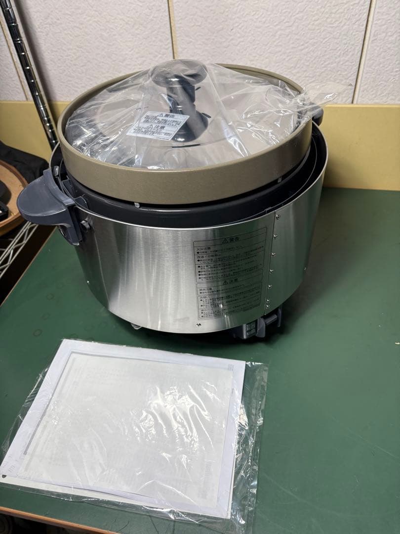 リンナイ　業務用　ガス炊飯器　RRーS20SF ガス種　12A−13A 都市ガス