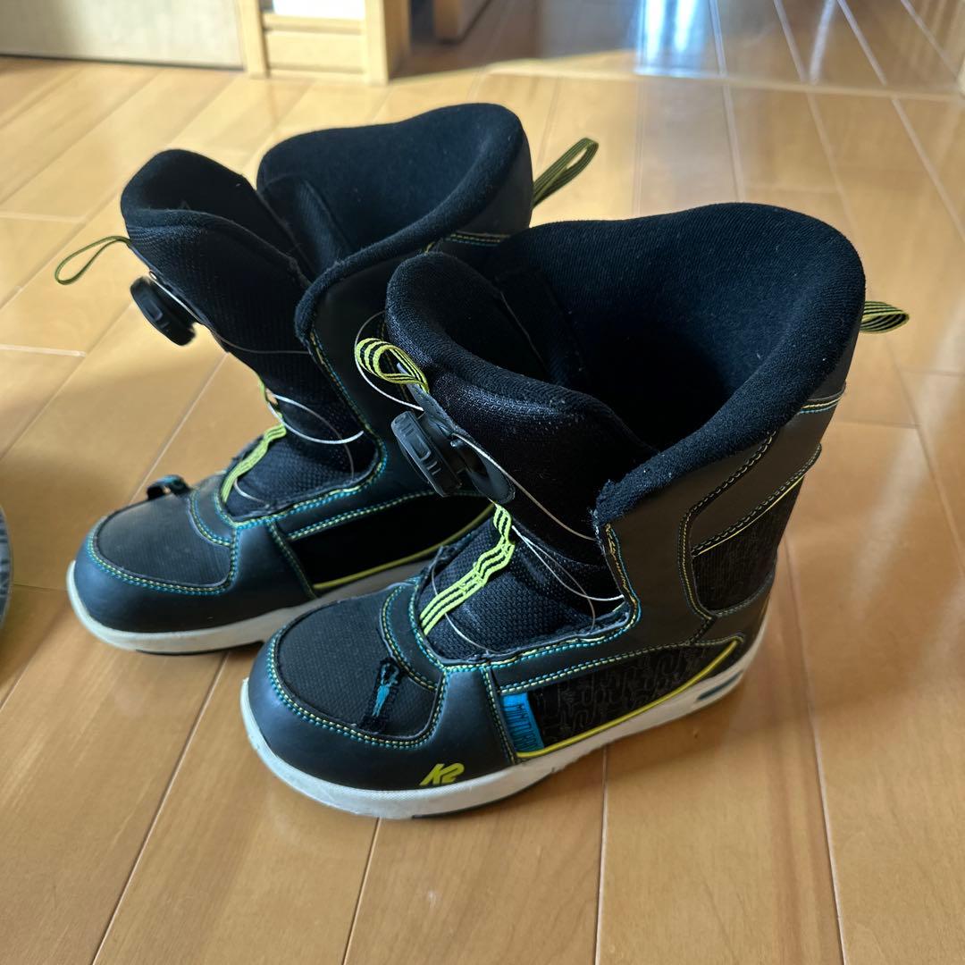 子ども用スノーボードセット（ブーツ付き）