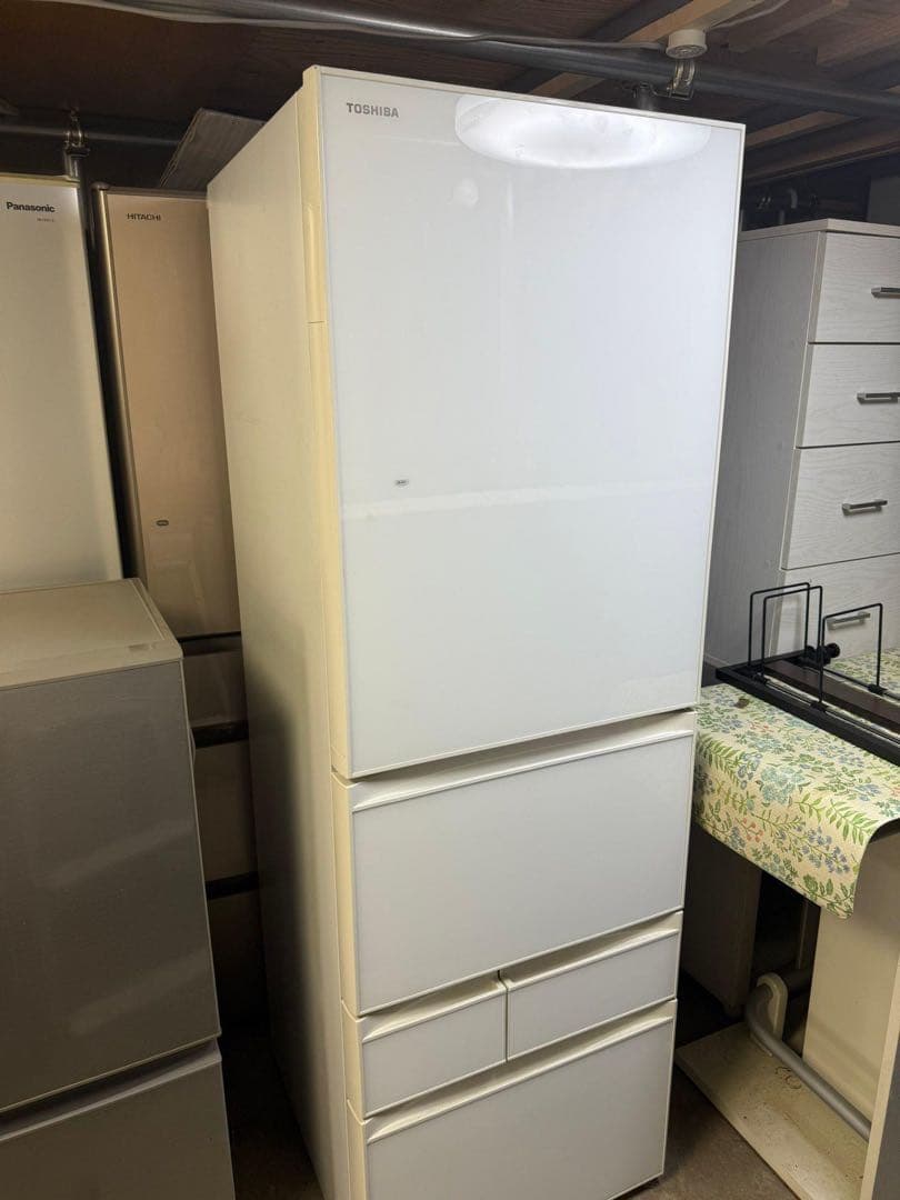 TOSHIBA GR-T14GK(WE) 冷蔵庫 411L