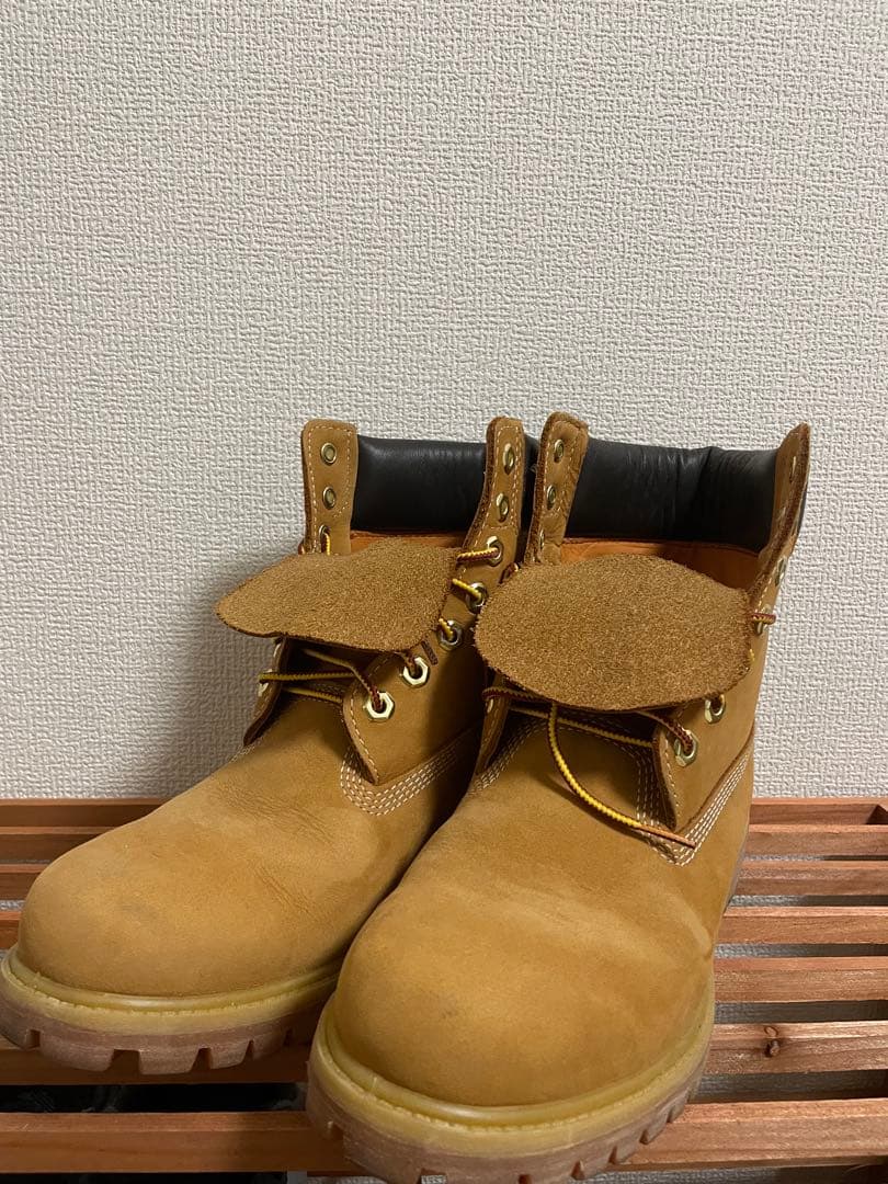 Timberland イエローブーツ 7.5インチ 箱付き