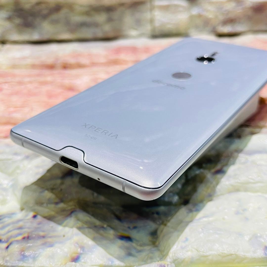 SIMフリー Xperia XZ3 64GB ホワイトシルバー 電池良好