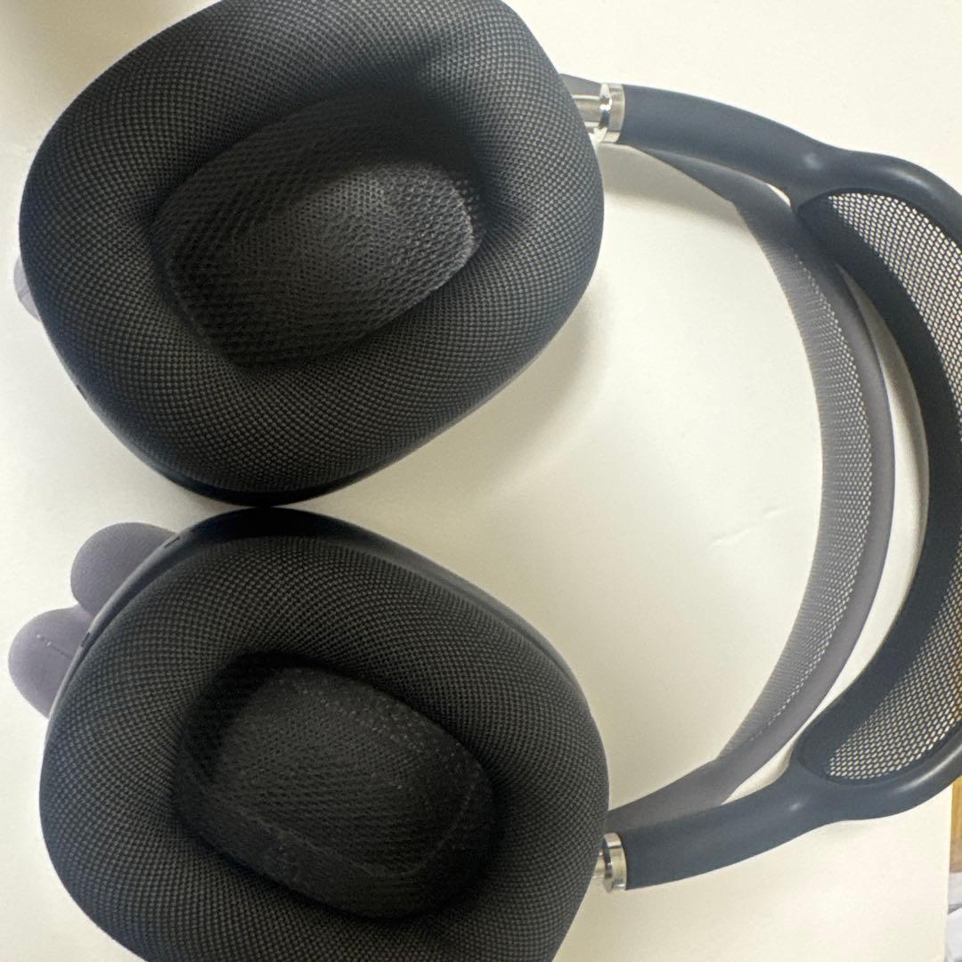 ブラック オーバーイヤーヘッドフォン