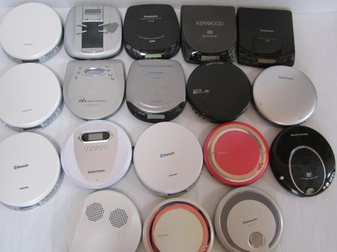 SONY /Panasonic/KENWOOD...CDプレーヤー 18台まとめ