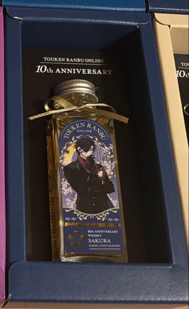 【刀剣乱舞-ONLINE-】燭台切光忠 10周年記念 桜ふわりウイスキー