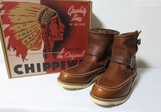 CHIPPEWA チペワ モック エンジニアブーツ ブーツ 1901M08