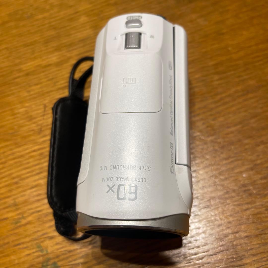 ビデオカメラSONY HDR-CX670　キャリングバッグ　脚立付き　ホワイト