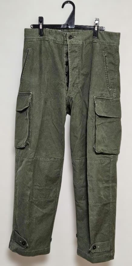 【実物】フランス軍 M47 後期 23サイズ ヘリンボーンツイル ビンテージ