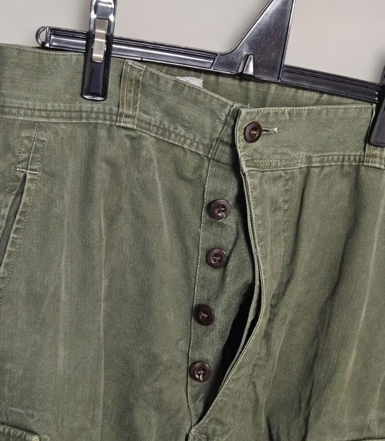 【実物】フランス軍 M47 後期 23サイズ ヘリンボーンツイル ビンテージ