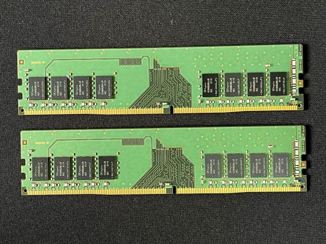 動作確認済 SK Hynix 16GB (8GBx2) DDR4 2666MHz