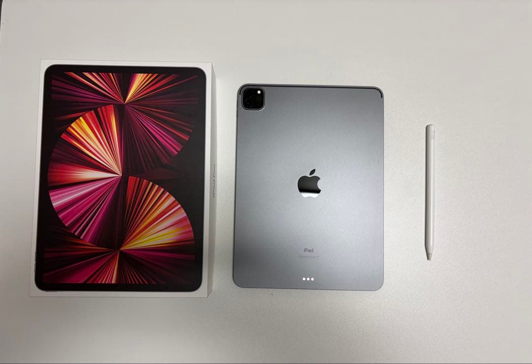 iPad Pro 11インチ(第3世代)M1 スペースグレー Appleペンシル
