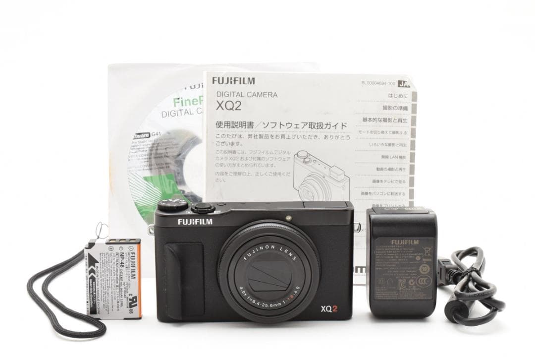 FUJIFILM XQ2 ブラック コンパクトデジタルカメラ 1200万画素
