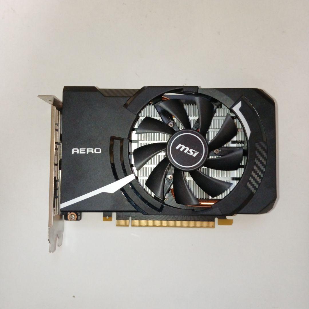 グラフィックボード・グラボ・ビデオカード MSI GeForce GTX 1650 D6 AERO ITX OCV2