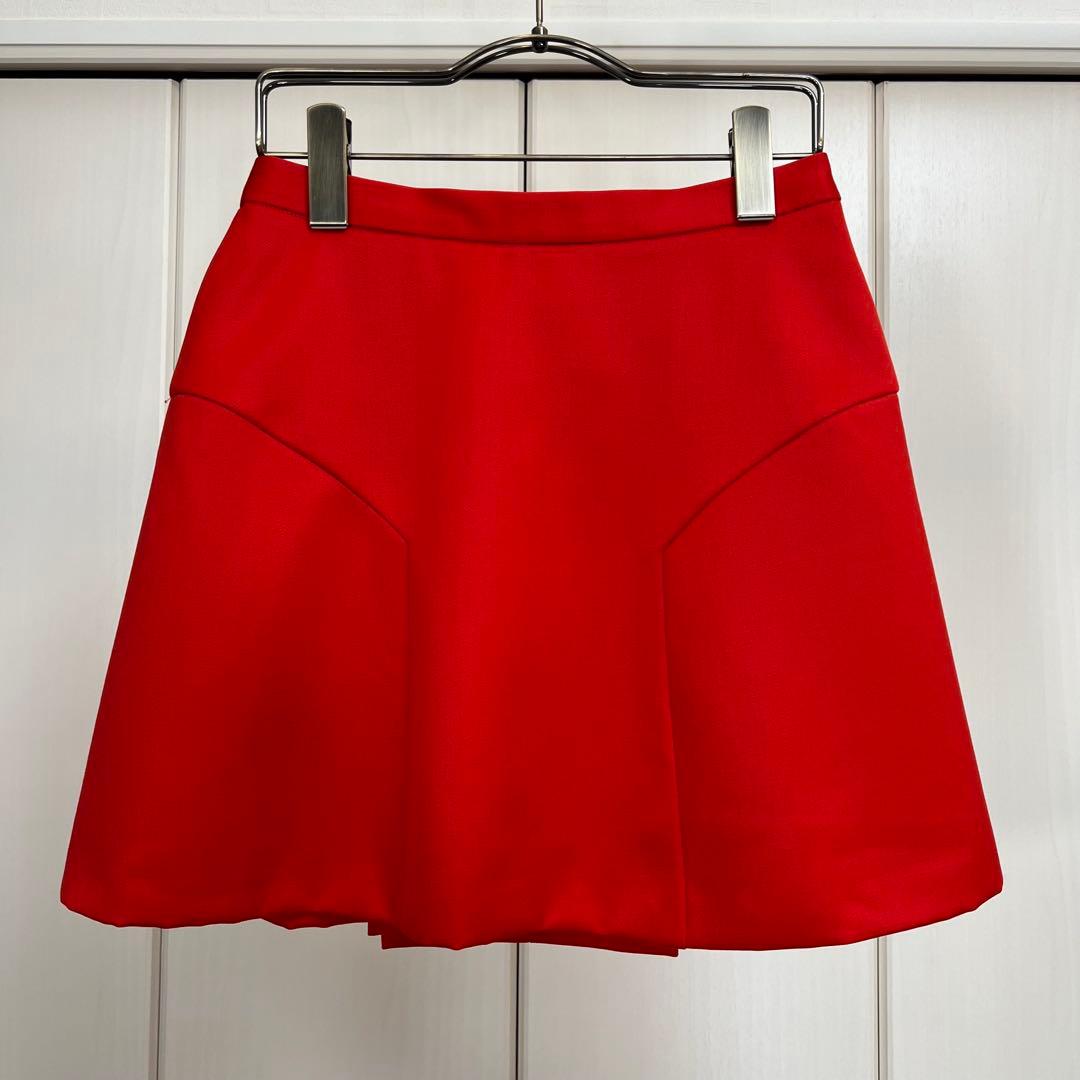 VIVIENNE WESTWOOD 旧赤タグ フロントプリーツ ウールスカート