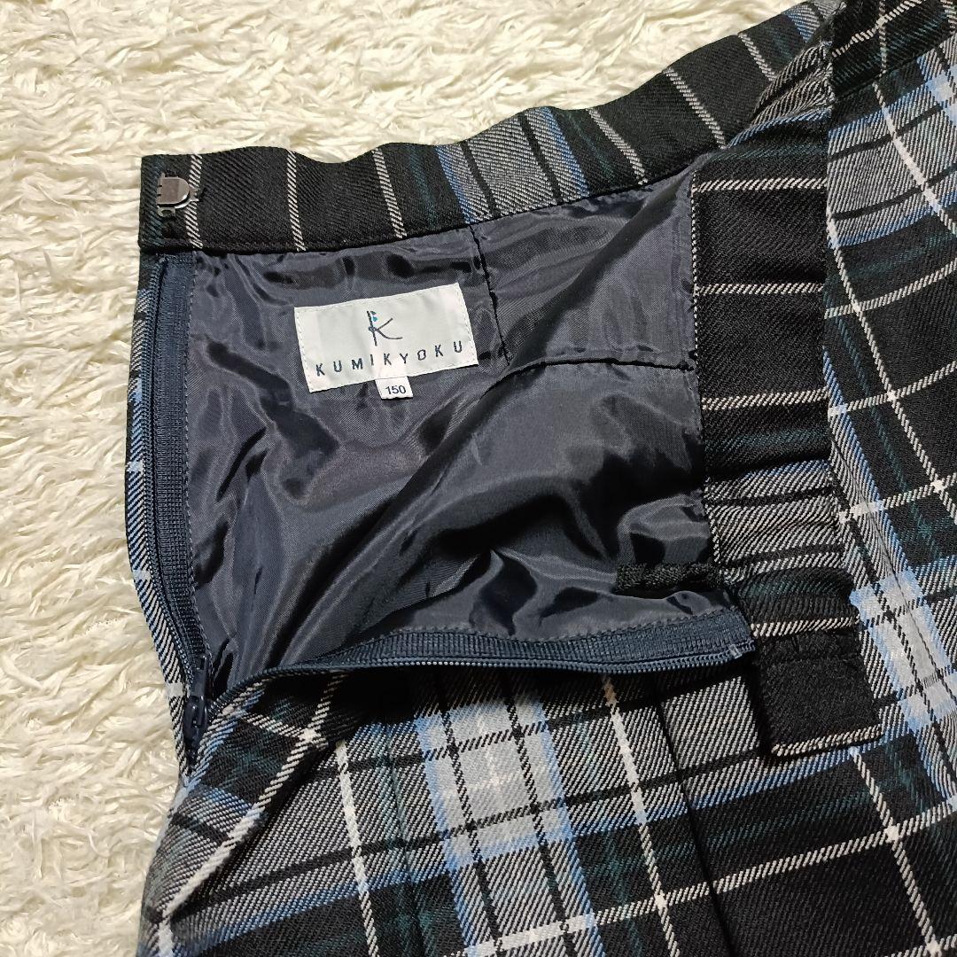 【4点セット】組曲 クミキョク フォーマルスーツ 紺ブレ 金ボタン 卒服 150