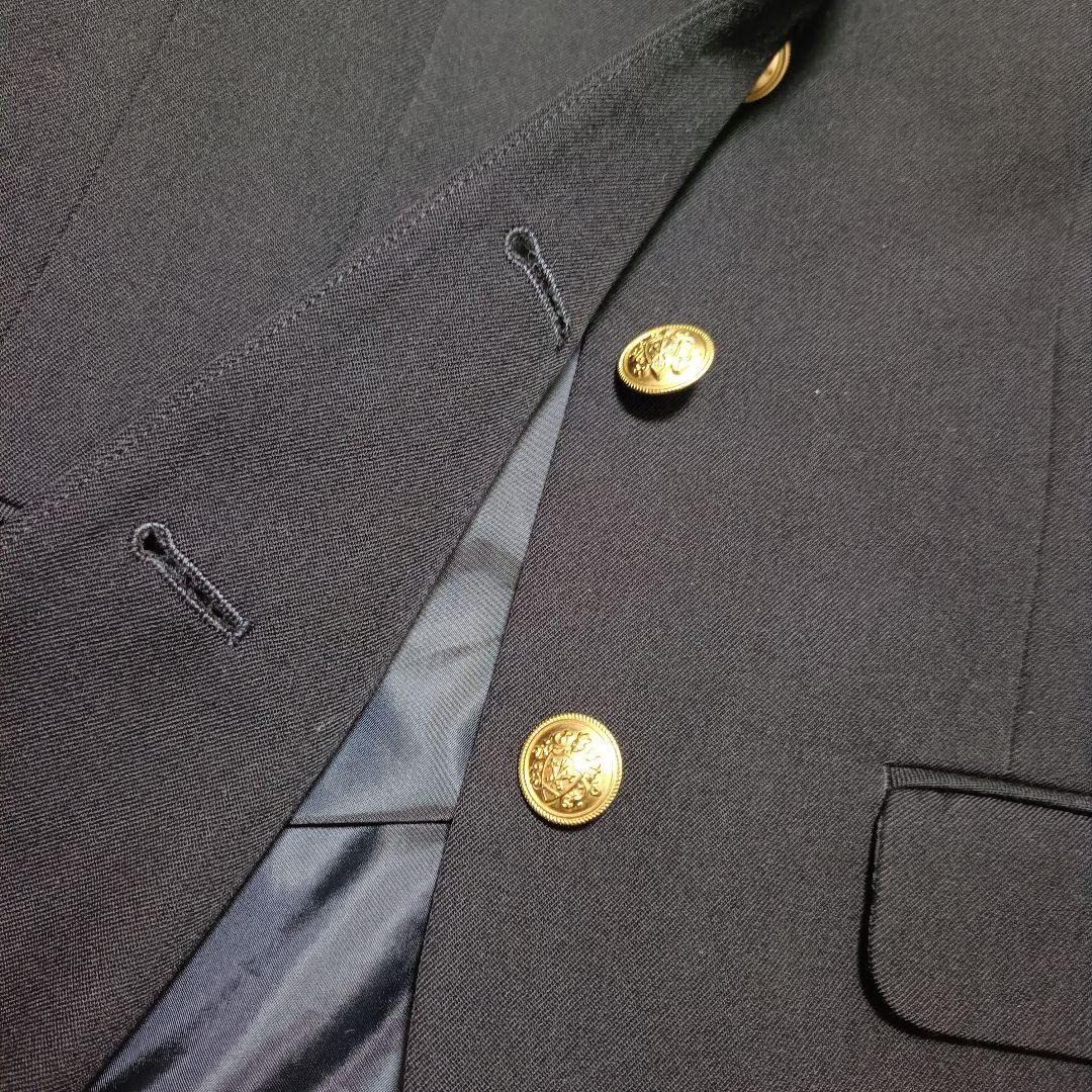 【4点セット】組曲 クミキョク フォーマルスーツ 紺ブレ 金ボタン 卒服 150