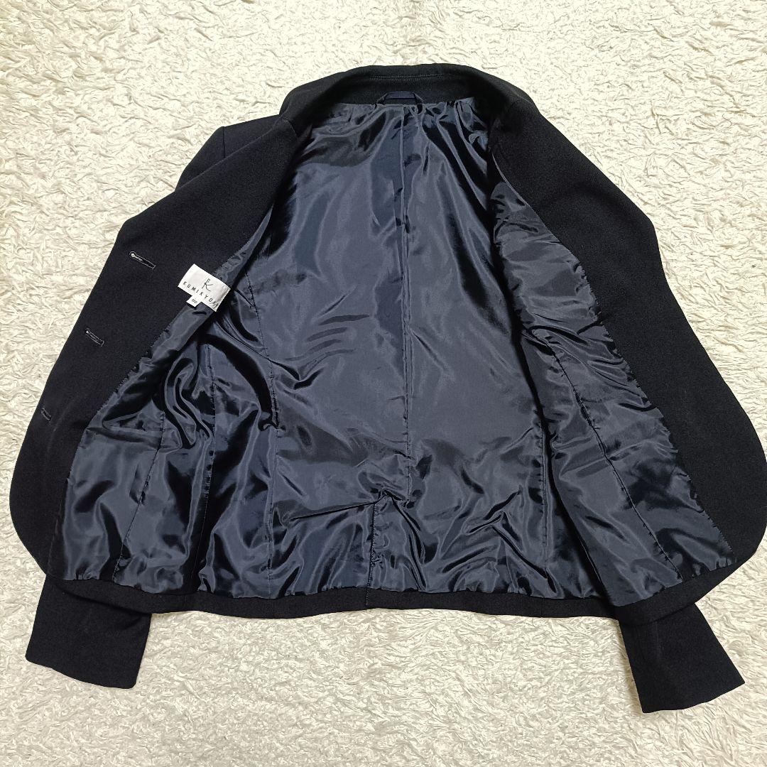 【4点セット】組曲 クミキョク フォーマルスーツ 紺ブレ 金ボタン 卒服 150