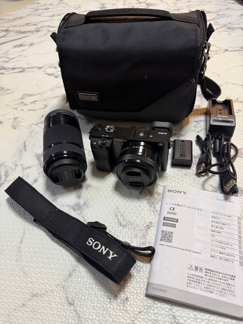 SONY α6000 ダブルズームレンズキット（ILCE-6000Y B）