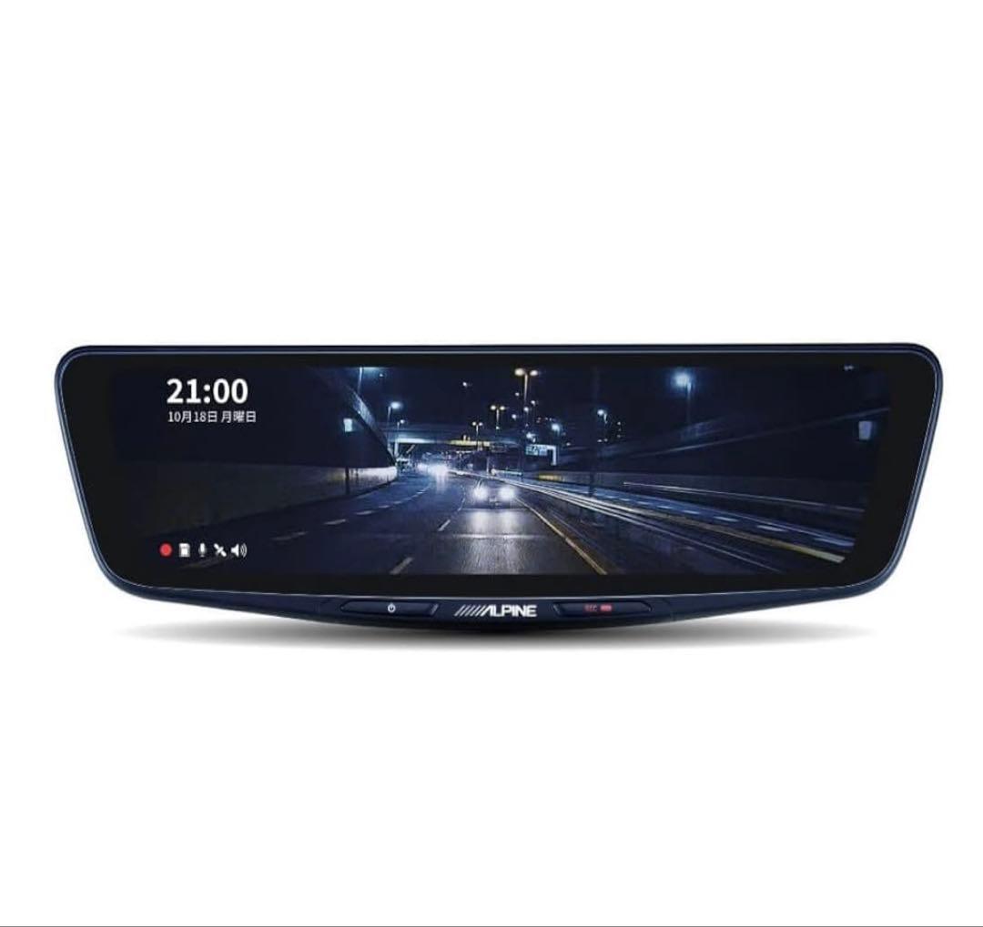 ALPINE DVR-DM1000B-IC 10インチDR搭載デジタルミラー