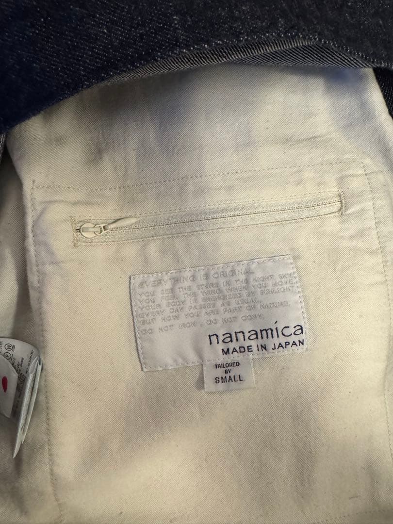 【美品】【nanamica】Short Denim Jacket Sサイズ