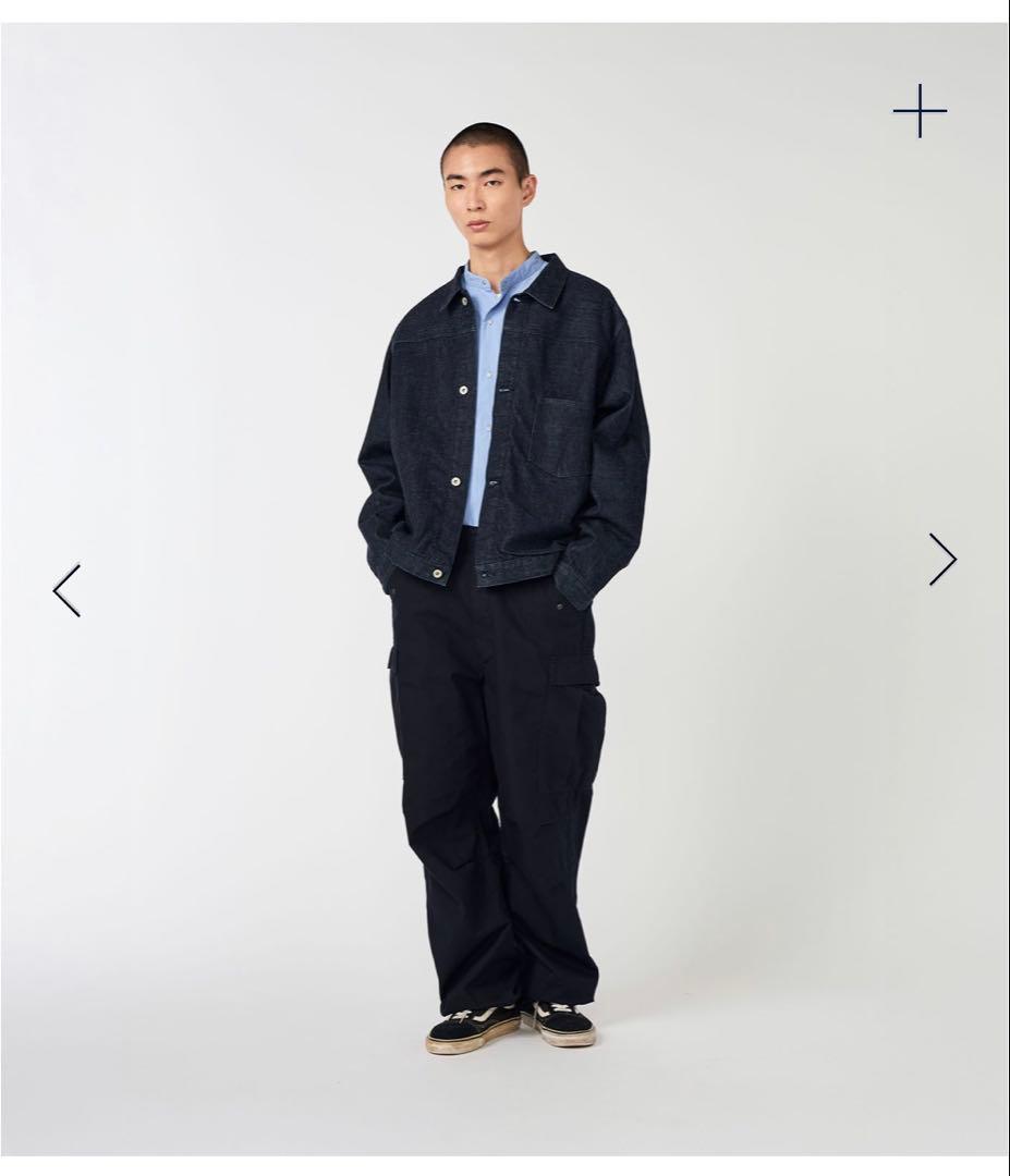 【美品】【nanamica】Short Denim Jacket Sサイズ