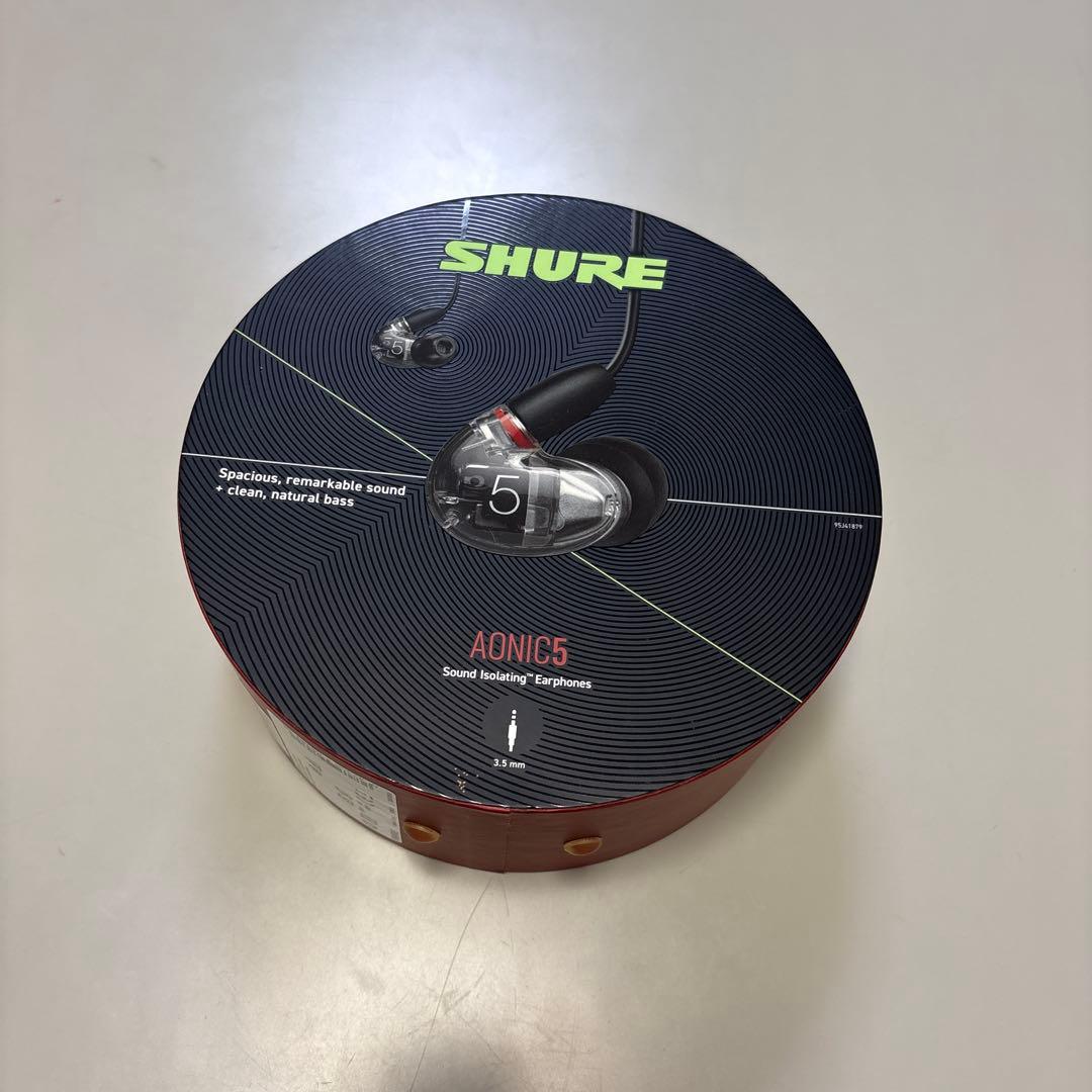 SHURE AONIC 5 (CLEAR)⭐️お値下げしました