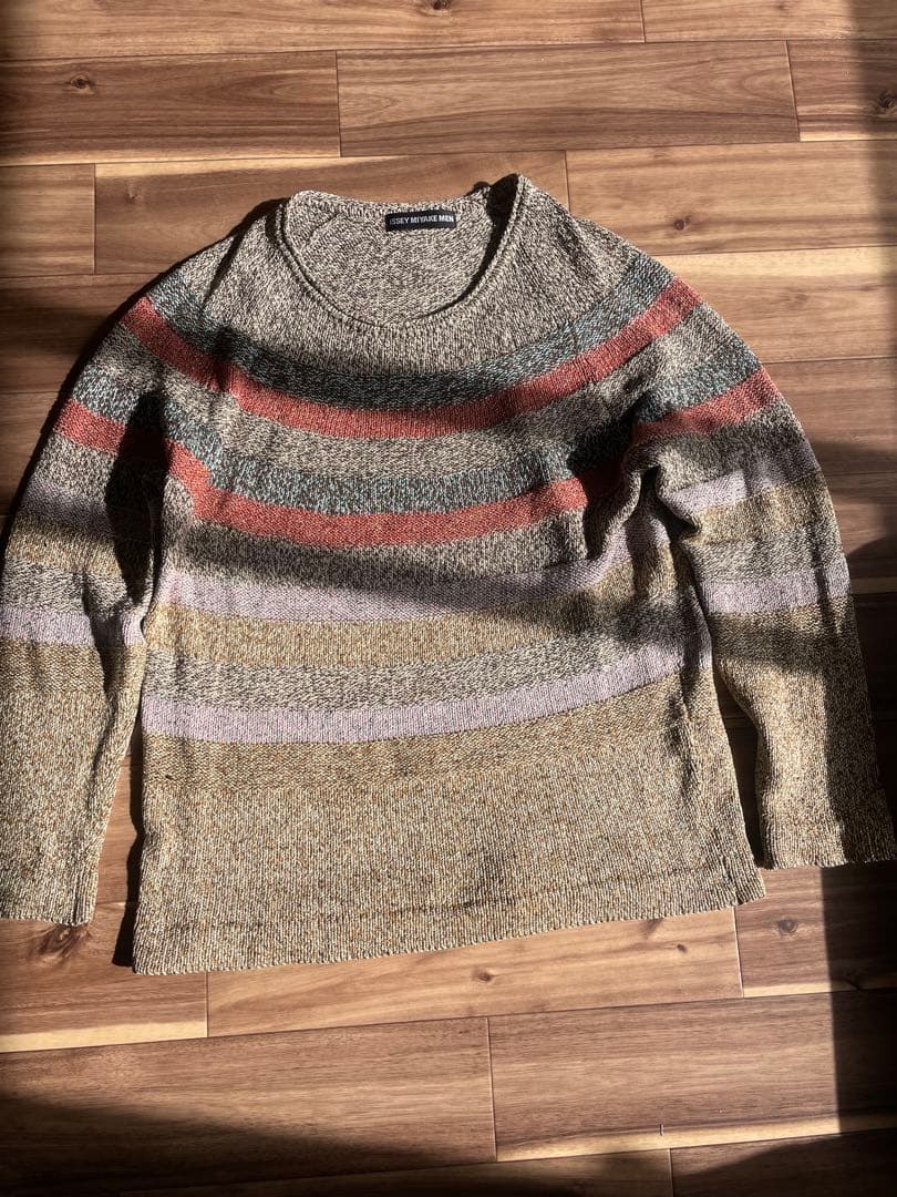 ISSEY MIYAKE MEN アーカイブ　シルク100% ニット