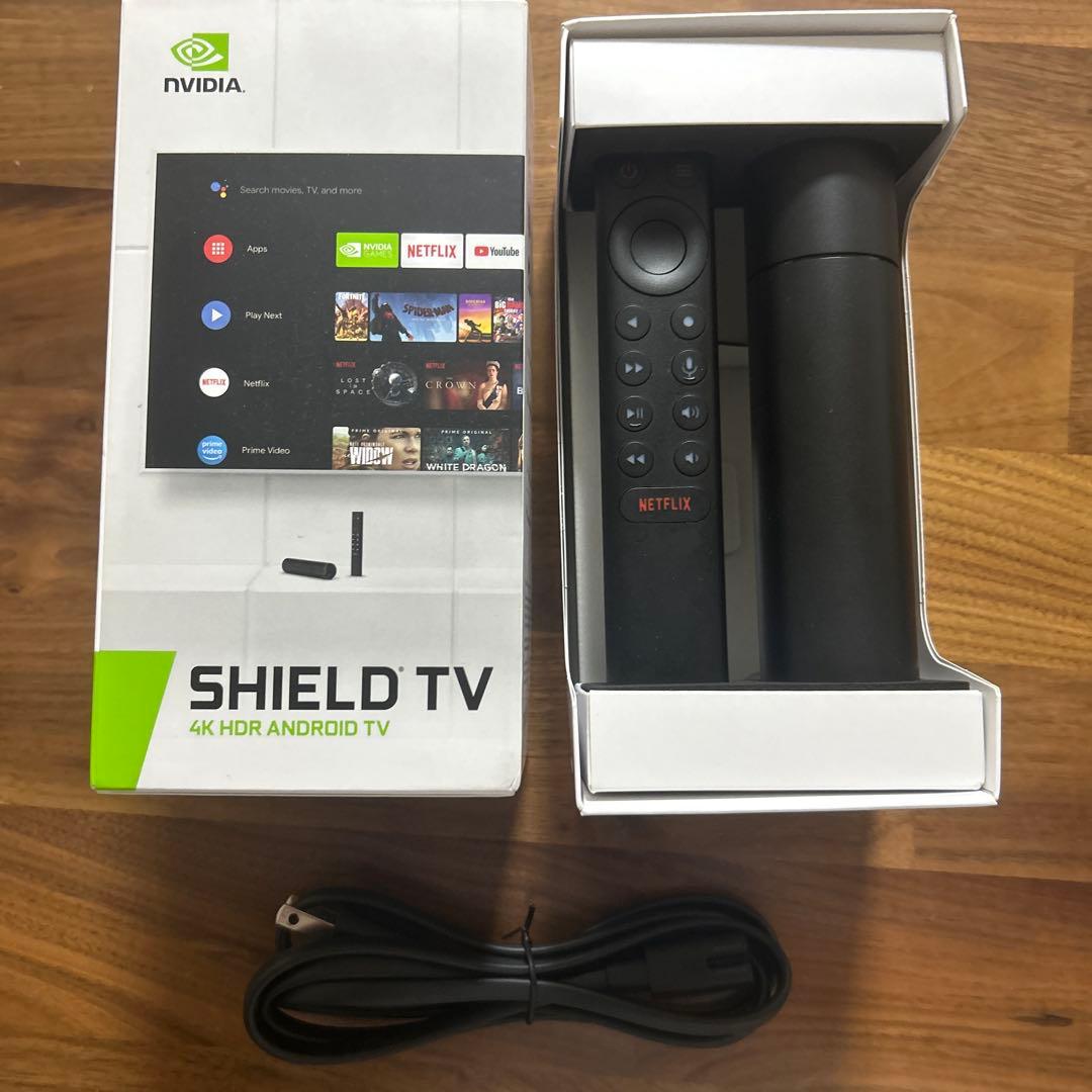 現行モデルNVIDIA SHIELD TV 4kストリーミングメディアプレーヤー