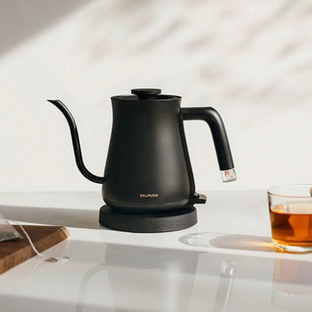 【新品未使用】BALMUDA The Pot 0.6l black 電気ケトル