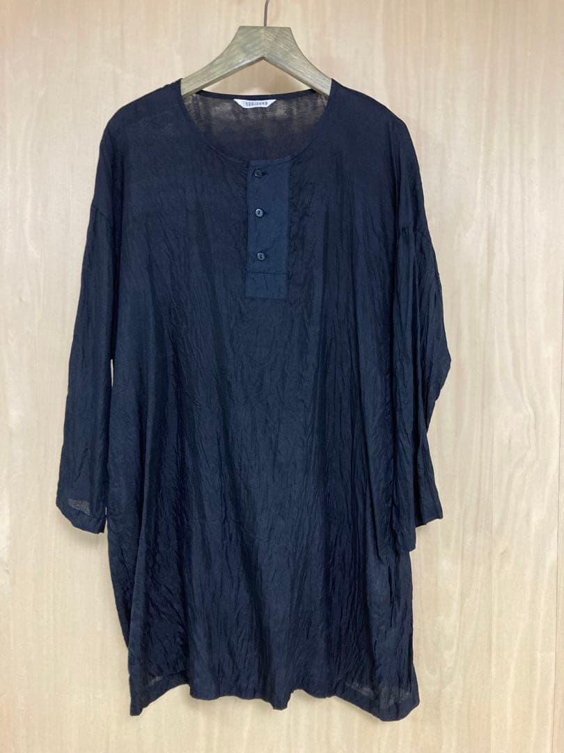 新品未使用　トゥジュー　チュニック　ブラック　シルク