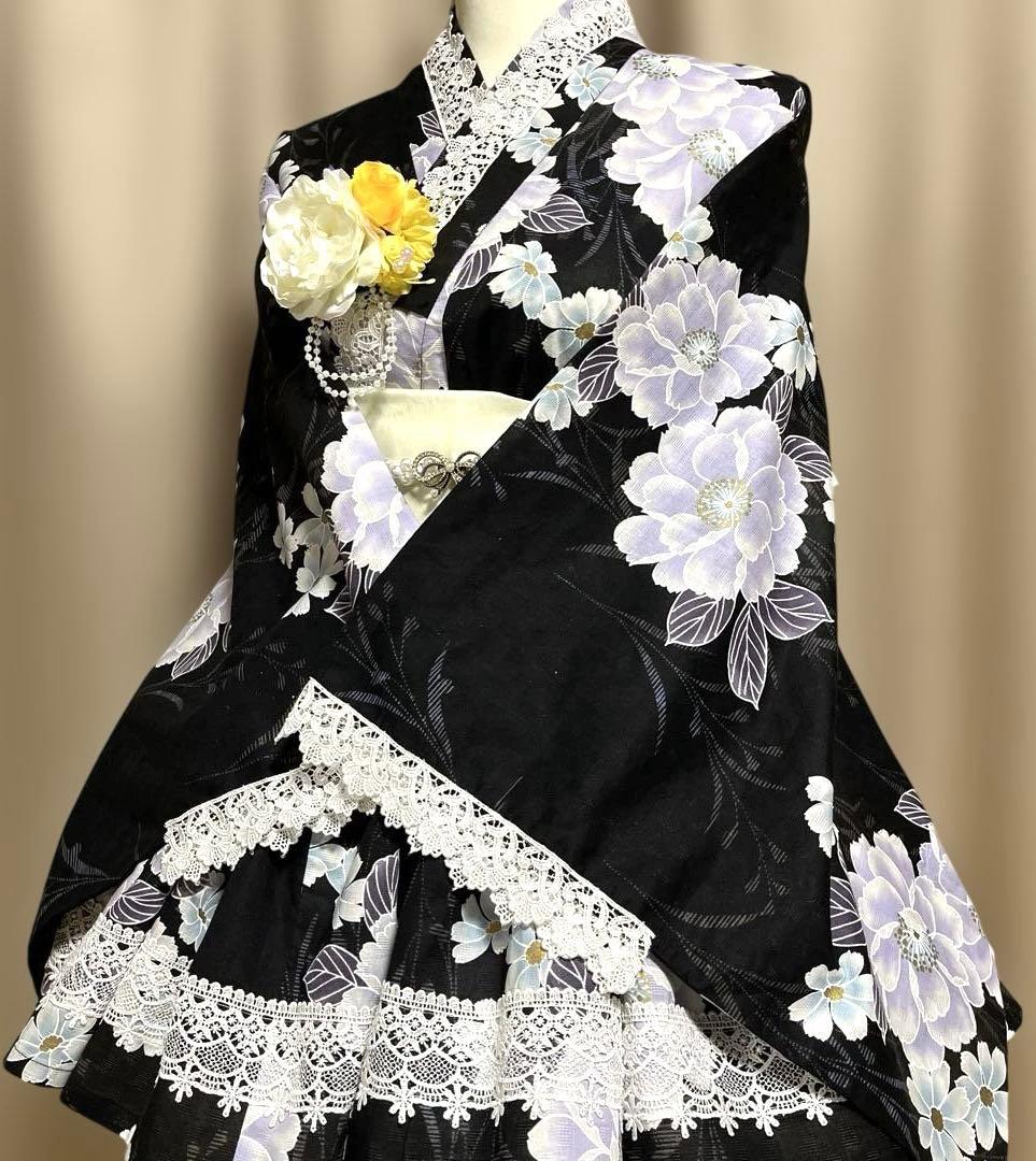 RK⑤ 浴衣ドレス　地雷系　量産型　姫ギャル