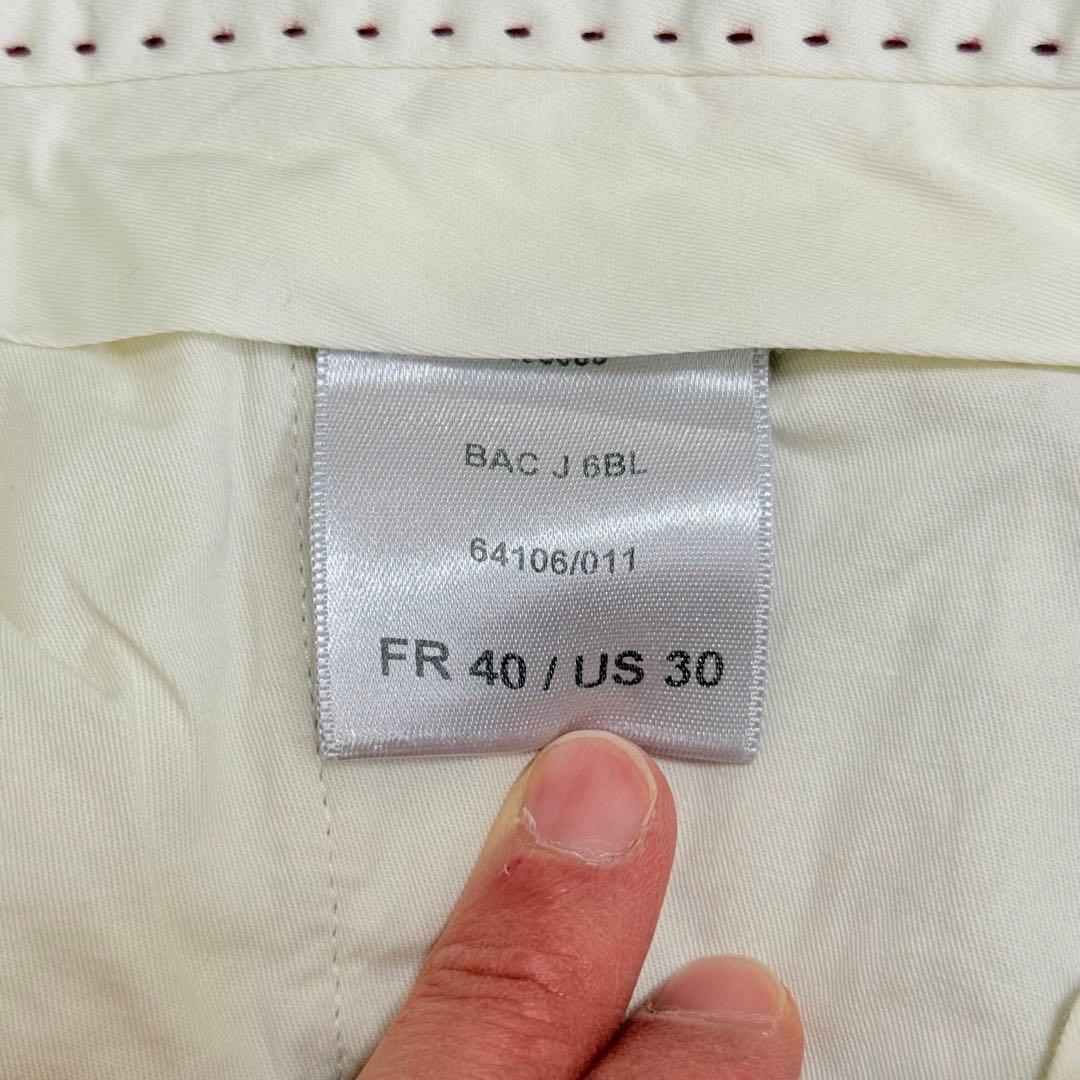 BERNARD ZINS×BEAMS F 別注 コットンリネン　2プリーツ 40