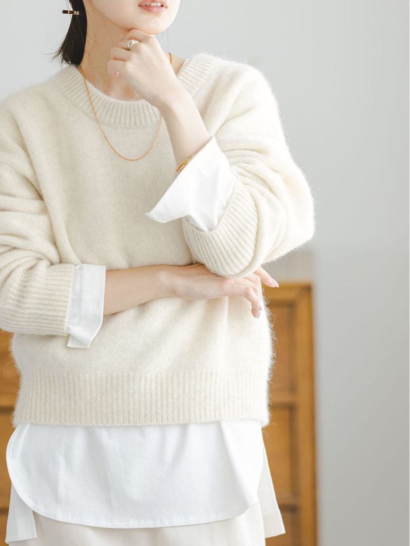 25AW初回生産分♡NOBLEスーピマコットンローズペトールロンTee新品タグ付