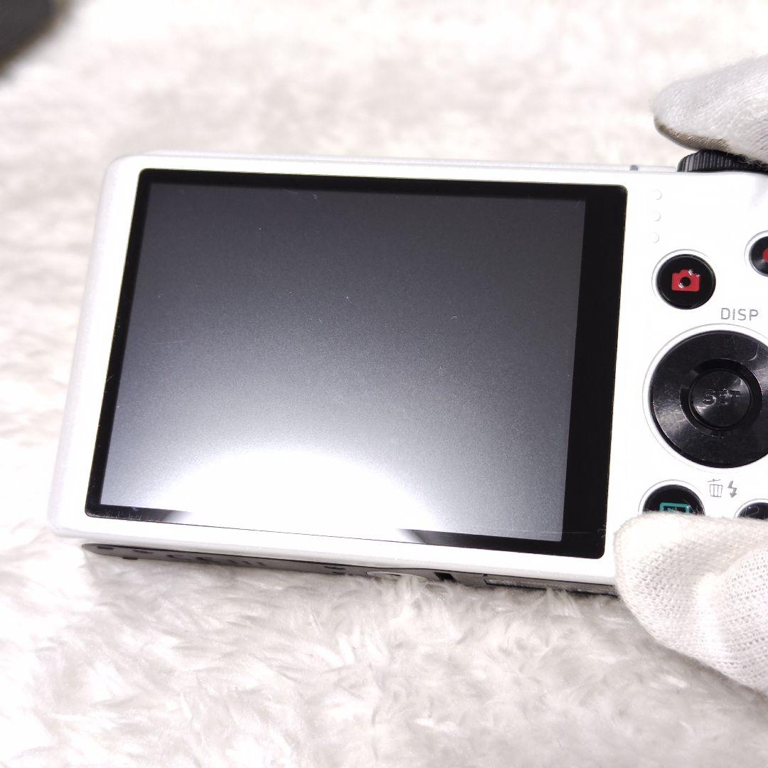 美品✨ CASIO EXILIM EX-ZR200 ホワイト バッテリー 充電器