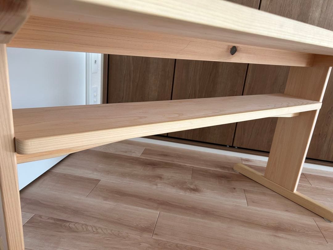 XYL キシル ダイニングテーブルT140国産ひのき無垢材 幅140cm