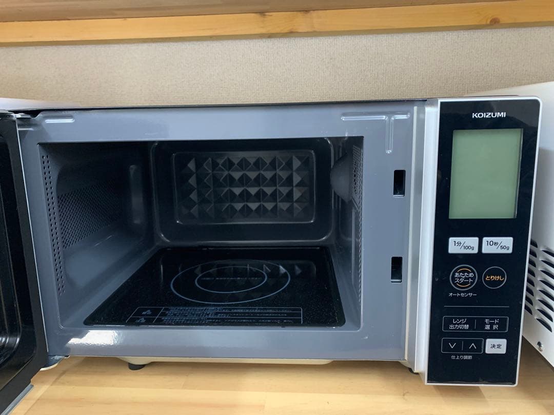 KOIZUMI 電子レンジ ブラック 2022年製