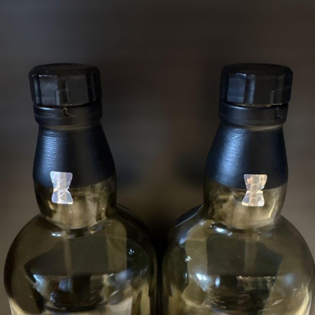 山崎 18年 シングルモルトウイスキー 750ml空瓶　　2本