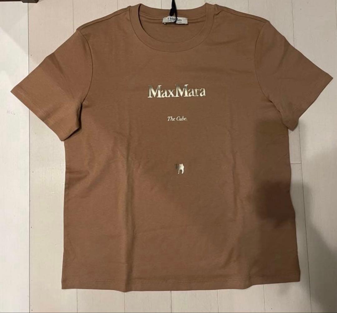MaxMara エス　マックスマーラ　コットンジャージTシャツ