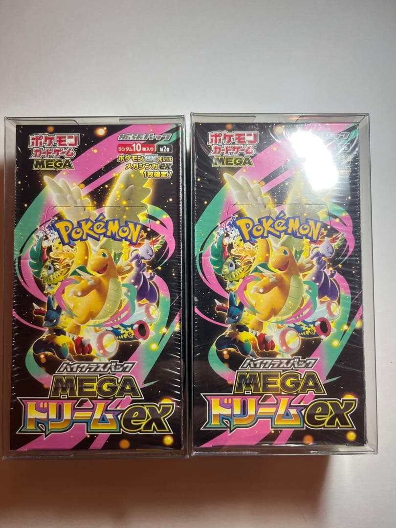 新品・未開封】シュリンク付き未開封BOX MEGAドリーム